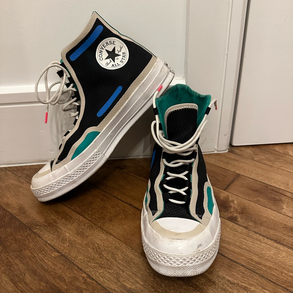 Unisex Chuck Taylor 70s in multicolor vintage. Men’s  6.5